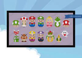Did you scroll all this way to get facts about mario cross stitch pattern? Super Mario Cross Stitch Pattern Digital Cross Stitch Pattern