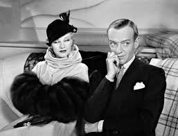 Ginger Rogers and Fred Astaire in Roberta (1935).