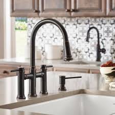 oil rubbed bronze kitchen faucet