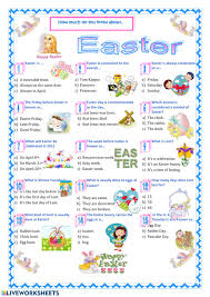 Whether through dedicated church services remembering jesus … Easter Quiz Worksheet