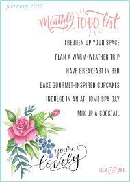 The Ultimate February To Do List Lily And Val To Do List Chalkboard Print