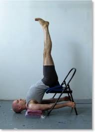 Salamba Sarvangasana Over Chair Chair Pose Yoga Yoga Thoughts Yoga