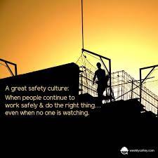 People with a sense of security and belonging are stabilized for learning, creating, innovating. Safety Quotes Weeklysafety Com Safety Quotes Health And Safety Poster Occupational Health And Safety