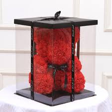 Roses in a bud vase to say thank you. Just For You Flower Teddy Bear Promotion Off 68