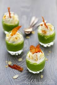 Cappuccino De Courgettes Ricotta Et Chips De Jambon Recette Recettes De Cuisine Cuisine Et Boissons