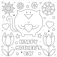 That she is the reason for all of our good trai. Printable Mothers Day Cards To Color Design Corral