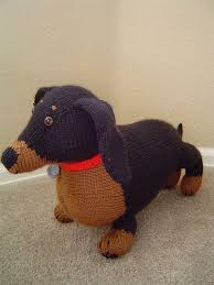 How to posted by search press. Perfect Pups Dachshund Pattern By Alan Dart Dachshund Pattern Knitted Toys Knitted Teddy Bear