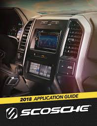 Just thought i would send you a quick note regarding the bluetooth car kit for my 2003 toyota sequoia. 2018 Scosche Application Guide By Scosche Industries Issuu