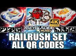 All qr codes at beginning. Qr Codes Railrush Set Valtryek V4 Z Achilles A4 Original Colors Em 4k Beyblade Burst Turbo App Ø¯ÛŒØ¯Ø¦Ùˆ Dideo