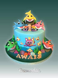Thank you for choosing our best online greetings cards maker website enjoy creating names with online name editor. Baby Shark Themed Cake Made By Bezmerelda Shark Themed Cakes How To Make Cake Themed Cakes