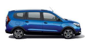 Radiatoriaus grotelės, išraiškingi buferiai ir platūs. Dacia Lodgy Celebration Einzigartiges Design Dacia At