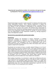 Teacher perceptions of professional learning quantitative research demands focus and precision from the researcher. Experimental Quantitative Studies An Overview And General Issues