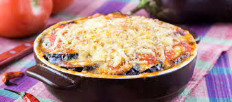 Auflauf Mit Rinderhack Aubergine Und Tomate Moussaka Vegetarisches Moussaka Moussaka Rezept
