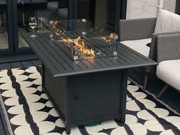Propane fire pit coffee tables combine eating and heating into one piece of furniture, so you get the most relaxing and stunning outdoor ambiance! Chimes Standalone Fire Pits Basildon Essex