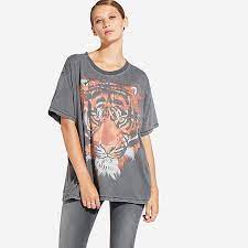 Ajh Oversized Tiger Tee Hrdsindia Org