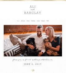 With upgraded and premium designs, dedicated wedding services, and much more, plenty of couples pick a theme and photos to use for your website. Our Wedding Website From Minted Gimme Some Oven