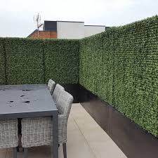 Third, a faux ivy privacy screen requires no maintenance, pruning or watering. Artificial Ivy Privacy Fence Screen Artificial Leaf Screening Roll Uv Fade Protected Privacy Hedging Wall Landscaping Garden Fence Balcony Screen For Railings And Fences Decorative Fences Patio Lawn Garden Cristap Pl