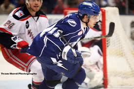 Brayden point scored for the eighth consecutive game, and yanni gourde, ondrej palat and luke schenn also. Brayden Point 21 Collegehockeyplayers
