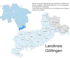 Die situation in den landkreisen. Landkreis Gottingen Portal Niedersachsen