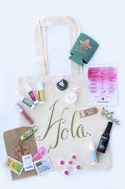 Our Wedding The Welcome Bags Wedding Welcome Gifts Destination Wedding Mexico Wedding Welcome Bags