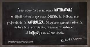 Las matemáticas son el lenguaje en el que habla la naturaleza –  Matematicascercanas