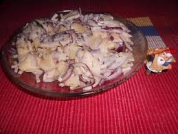 Tante Ernas Rote Zwiebel Salat Rezept Rezept Rezepte Salat Salat Rezepte