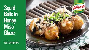 Maybe you would like to learn more about one of these? Squid Balls In Honey Miso Glaze Recipe Unilever Food Solutions