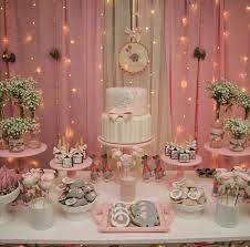 Fairy Light Background Girl Baby Shower Decorations Elephant Baby Shower Theme Baby Shower Elephants Girl