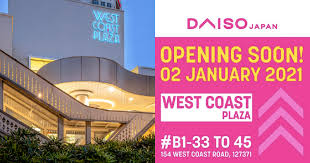 Unlike the real daiso stores where everything is y100, japan home is pretty much a retail store and prices varie on all goods. Daiso S Pore Opening New Outlet At West Coast Plaza On Jan 2 2021 Nestia