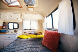Dirtbag Dwellings Meet The Egg A Renovated Scamp Rv Trailer For Climbers Scamp Trailer Rv Living Camper Trailer Remodel