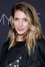 Dawn Olivieri at the Showtime 2014 EmmyEve Soiree. Hair by Derek Williams.  Makeup by KC Fee.
