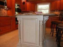 Check spelling or type a new query. Cherry Cabinets With White Island American Traditional Kitchen Other By Fairchild Cabinetry And Furniture Houzz