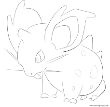 Diversos desenhos do lapras para pintar imprimir e colorir você só encontra aqui! 029 Nidoran F Pokemon Coloring Pages Printable