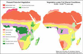 Also west africa has a larger population than any of africa's other regions. Distribution Of The Major Vegetation Zones Of Africa In The Present Day Download Scientific Diagram