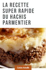 Hachis Parmentier Rapide Recette En 2020 Recette Recettes De Cuisine Recette Thermomix Rapide