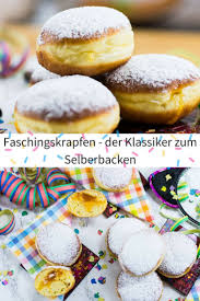 Krapfen Fur Den Fasching Der Klassiker Zum Selbst Backen Rezept Krapfen Lecker Lebensmittel Essen