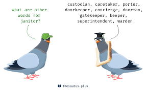 janitor synonyms. similar words