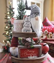 40 Tiered Tray Christmas Decor Ideas Tray Decor Christmas Gingerbread Christmas Decor Christmas Decorations