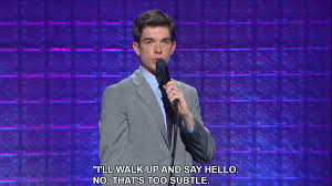 John mulaney is an american comedian, actor, writer and producer, well known for saturday night live and several stand up specials such as the top part, new in town, the comeback kid. Columbia Things As Out Of Context John Mulaney Quotes Bwog