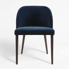 Camille Navy Velvet Dining Chair Reviews Crate And Barrel In 2020 Dining Chairs Velvet Dining Chairs Modern Dining Chairs