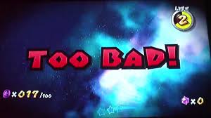 Super Mario Galaxy 2 Walkthrough Bloopers Part 1