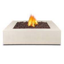 The fire table incorporates a fire pit with counter space to provide seating for friends and family to enjoy the warmth with food and drinks. Real Flame Mezzo Square Propane Fire Table In Antique White The Home Depot Canada