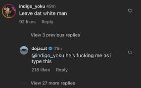 Doja cat replying a fan regarding her current boyfriend. : rpopculturechat