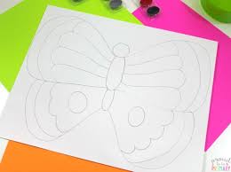 how to draw a butterfly 6 kid friendly steps proud to be