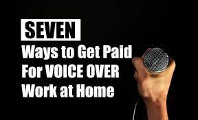A voice over recording (often just voice over) is a person speaking (but not seen) during a video — often describing, highlighting, explaining, or how can i make my voice sound better on voice overs? Voice Over Jobs From Home 7 Companies To Work For