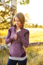 Lululemon static plum inspire 1:2 zip ...