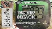 The teknetics delta uses a single 9 volt battery for power! 1 Metal Detecting With Teknetics Delta 4000 Detector Youtube