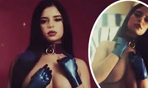 Demi Rose topless in racy new Instagram video | Daily Mail Online