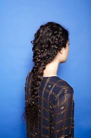 With a braided side sole, with wavy hair, will look fantastic. How To Braid Curly Hair Cute Plait Styles