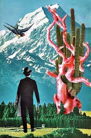 40 Clever And Meaningful Collage Art Examples Collage Art Projects Surreal Collage Art Surreal Collage